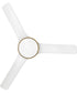 Alba 56" LED Smart Fan Matte White