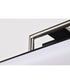 Solano  Vanity & Wall Black / Brushed Nickel