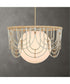 Arches 1 Light Rattan Pendant
