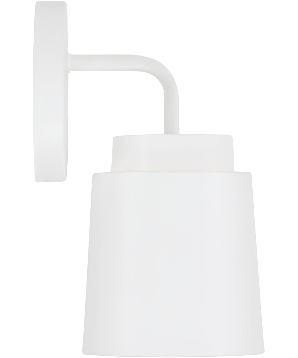 Pratt 1-Light Sconce Matte White