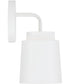 Pratt 1-Light Sconce Matte White