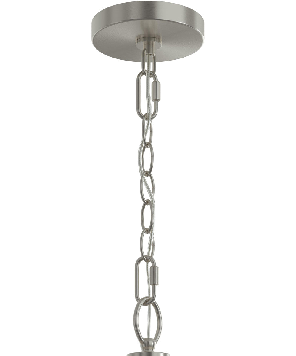 Jheni 3-Light Foyer Pendant Brushed Nickel