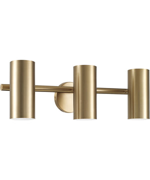 Robbie 3-Light Vanity Aged Brass