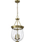 Boliver 3-Light Pendant Vintage Brass