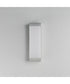 Tunnel 15-16 inch LED Outdoor Sconce Brushed Aluminum