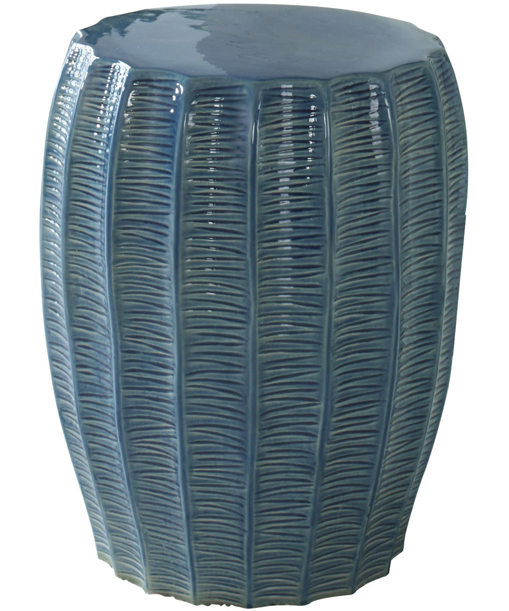 Harbor Aque Blue Garden Stool