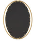 Rhodes Gold Oval Mirror