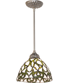 10" Wide Grand Tulip Medallion Pendant