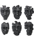 Self-Portrait Metallic Wall Decor, Set of 6