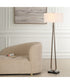 Galloway Minimalist Bronze Floor Lamp