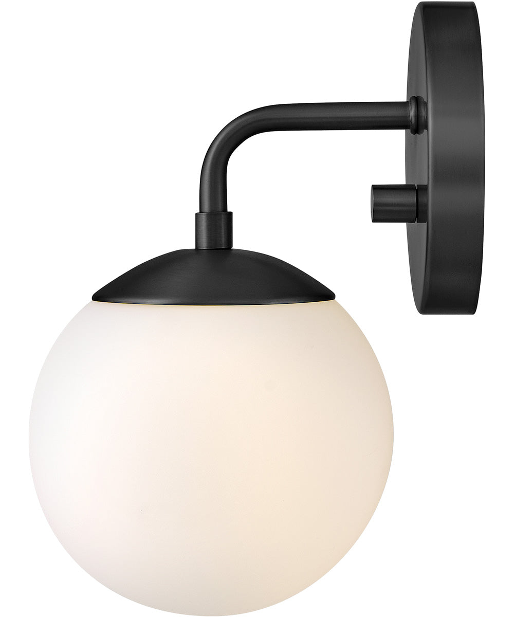 Julep 1-Light Medium Single Light Sconce in Black