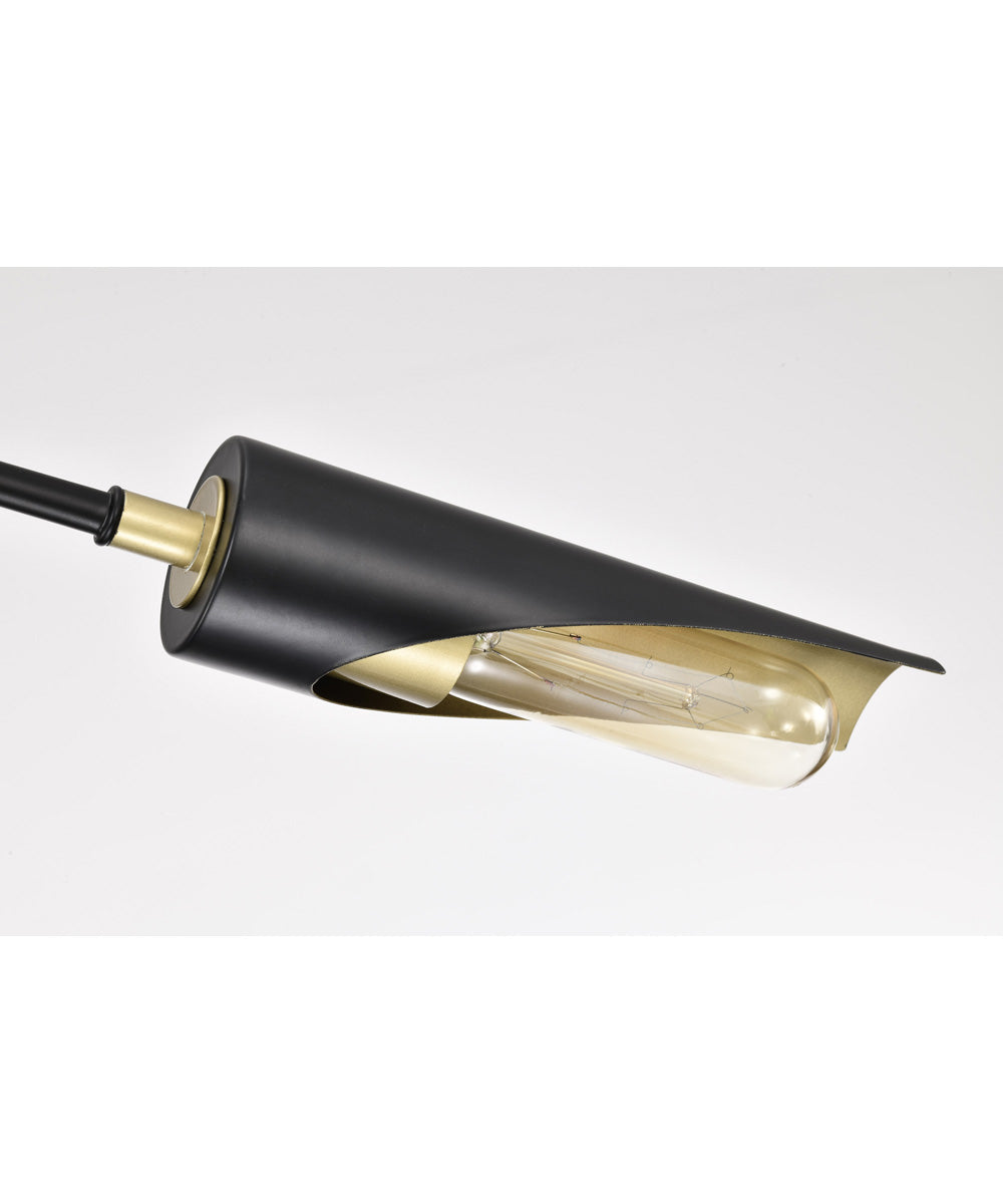 Marc 5-Light Chandelier Matte Black