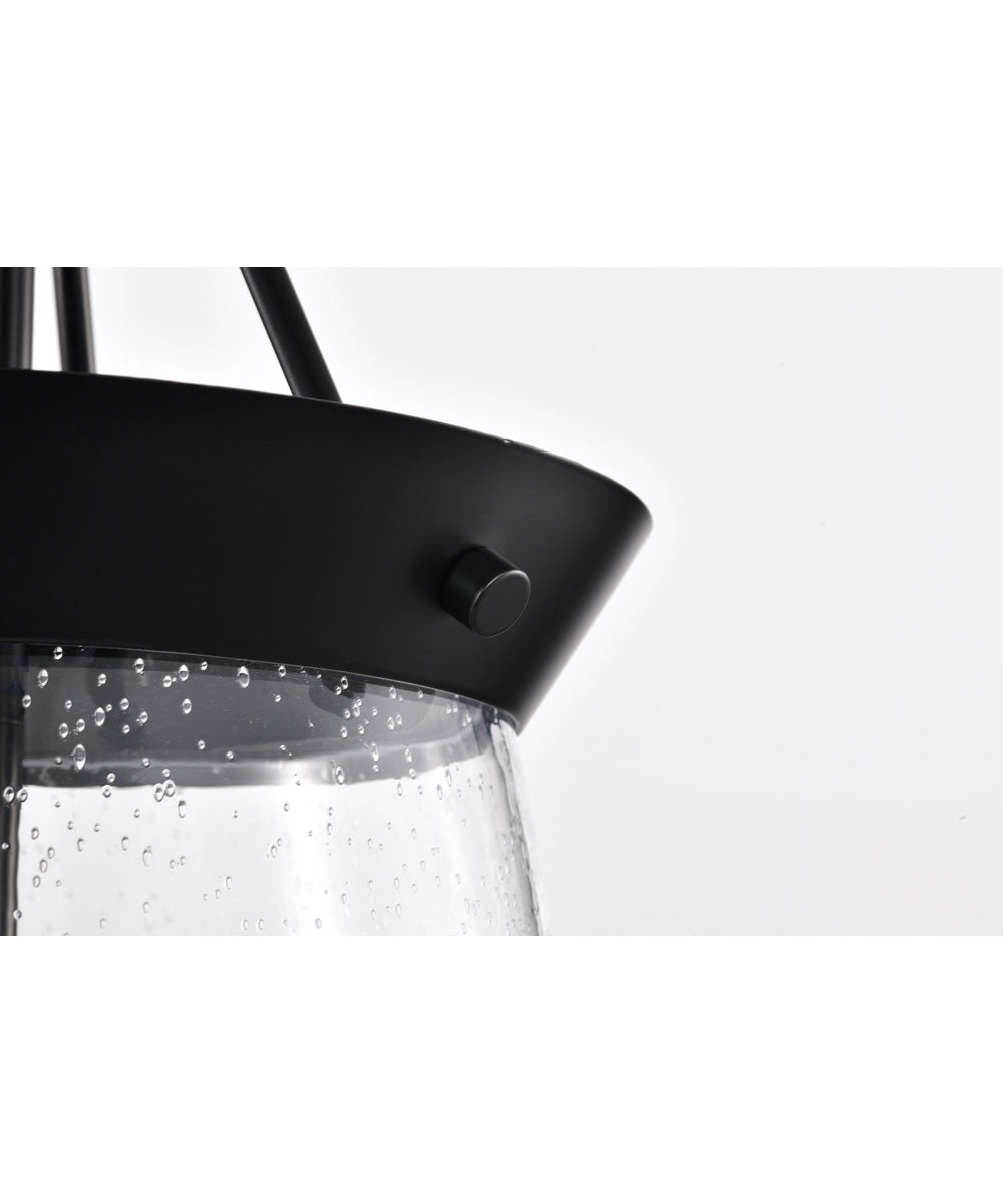 Boliver 3-Light Pendant Matte Black