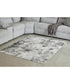 Langwell Medium Rug Black/Gray/White