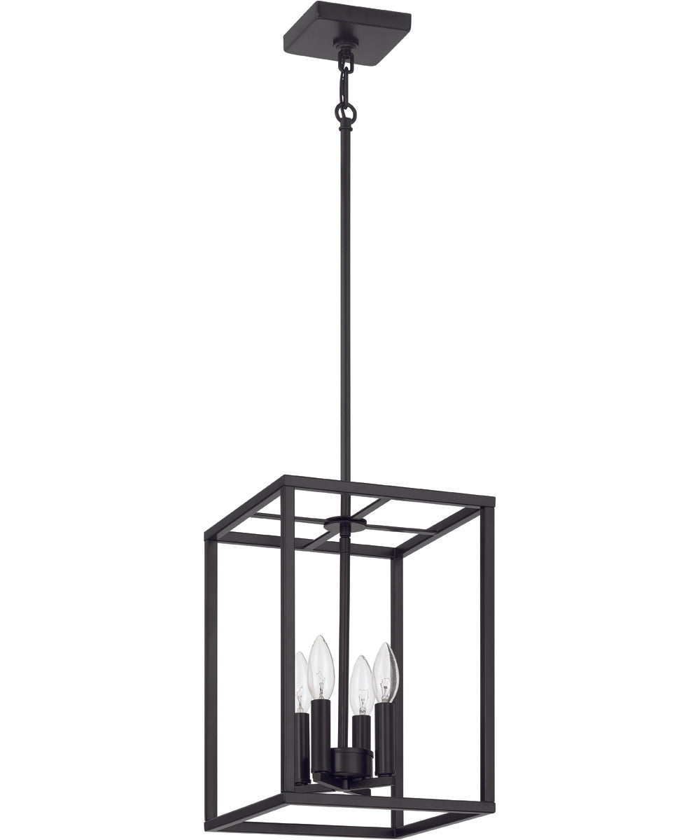 Signature Foyer 4-Light Lighting Flat Black