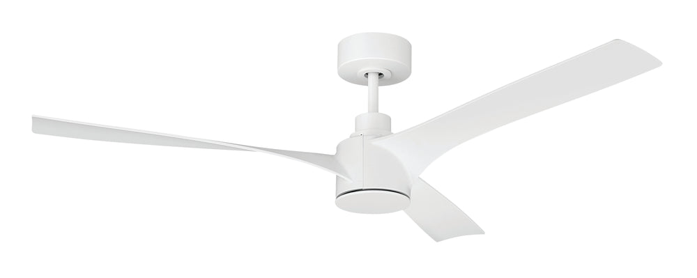 Phoebe 52" 3-Blade Indoor/Outdoor Damp Ceiling Fan Fan White