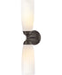 Alexis 2-Light Large Two Light Sconce in Black Oxide