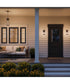 Kagen Medium Outdoor Wall Light with Clear Glass Panels Antique Bronze