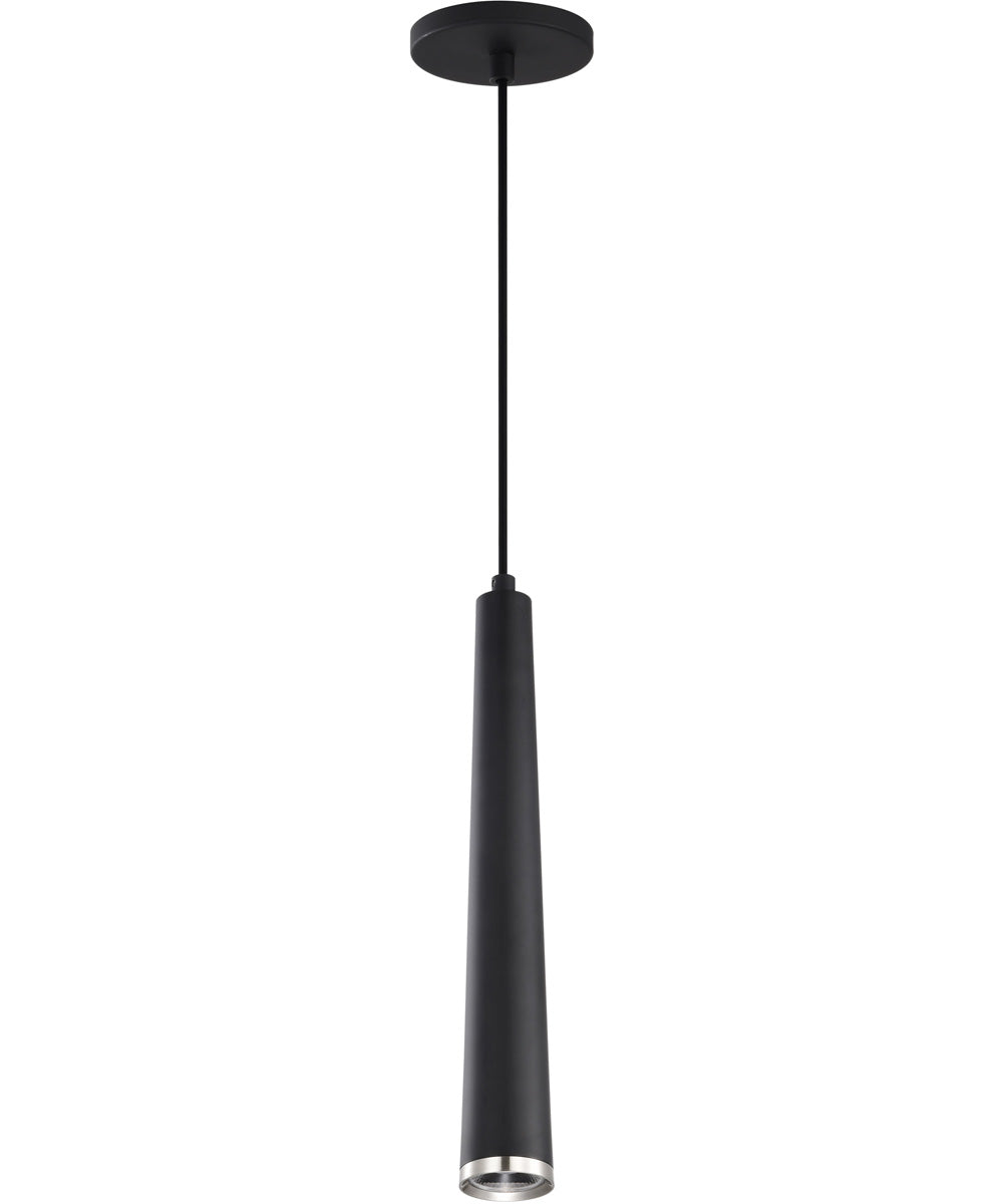 Melrose  Pendant Matte Black / Brushed Nickel