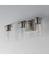 Livingston 3-Light Bath Vanity Satin Nickel