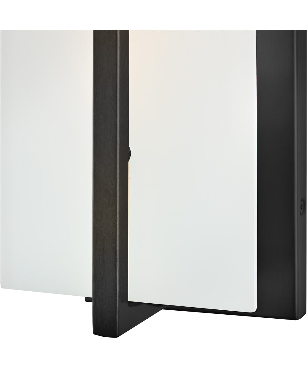 Roman 1-Light Medium Single Light Sconce in Black