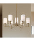 Liam 9-Light Chandelier Burnished Brass