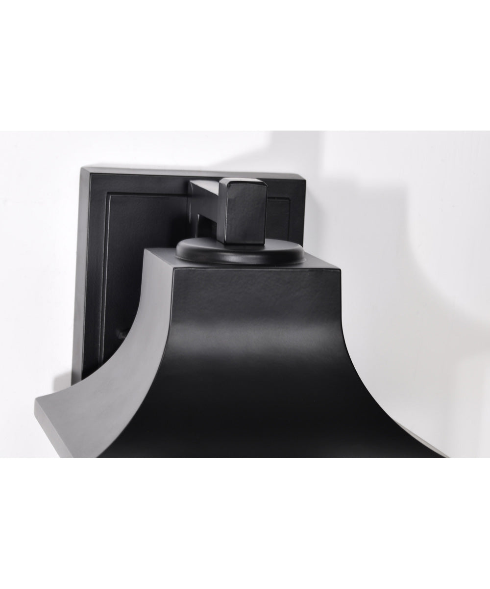 Stillwell 1-Light Outdoor Matte Black