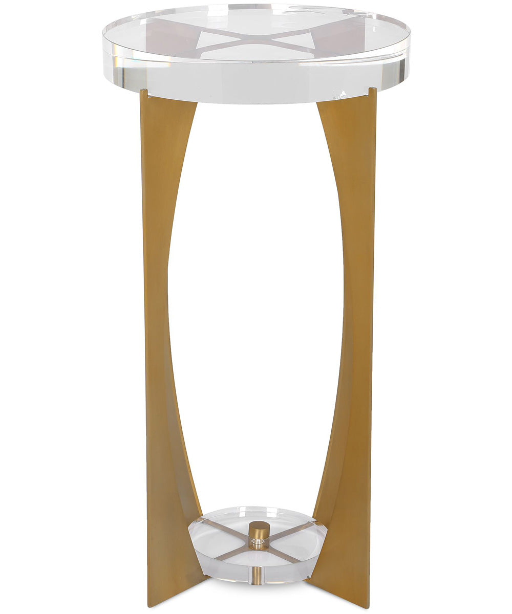 Kolkata Brass Accent Table