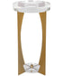 Kolkata Brass Accent Table