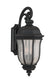 Harper 2-Light Outdoor Lighting Textured Black