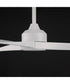Drifter 52 inch Outdoor Fan w LED Matte White