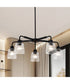 Grayson 5-Light Chandelier Matte Black