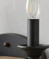 Glenwood 14"W 2-Light Aged Bronze and Distressed Oak Finish Bathroom Vanity Light Fixture