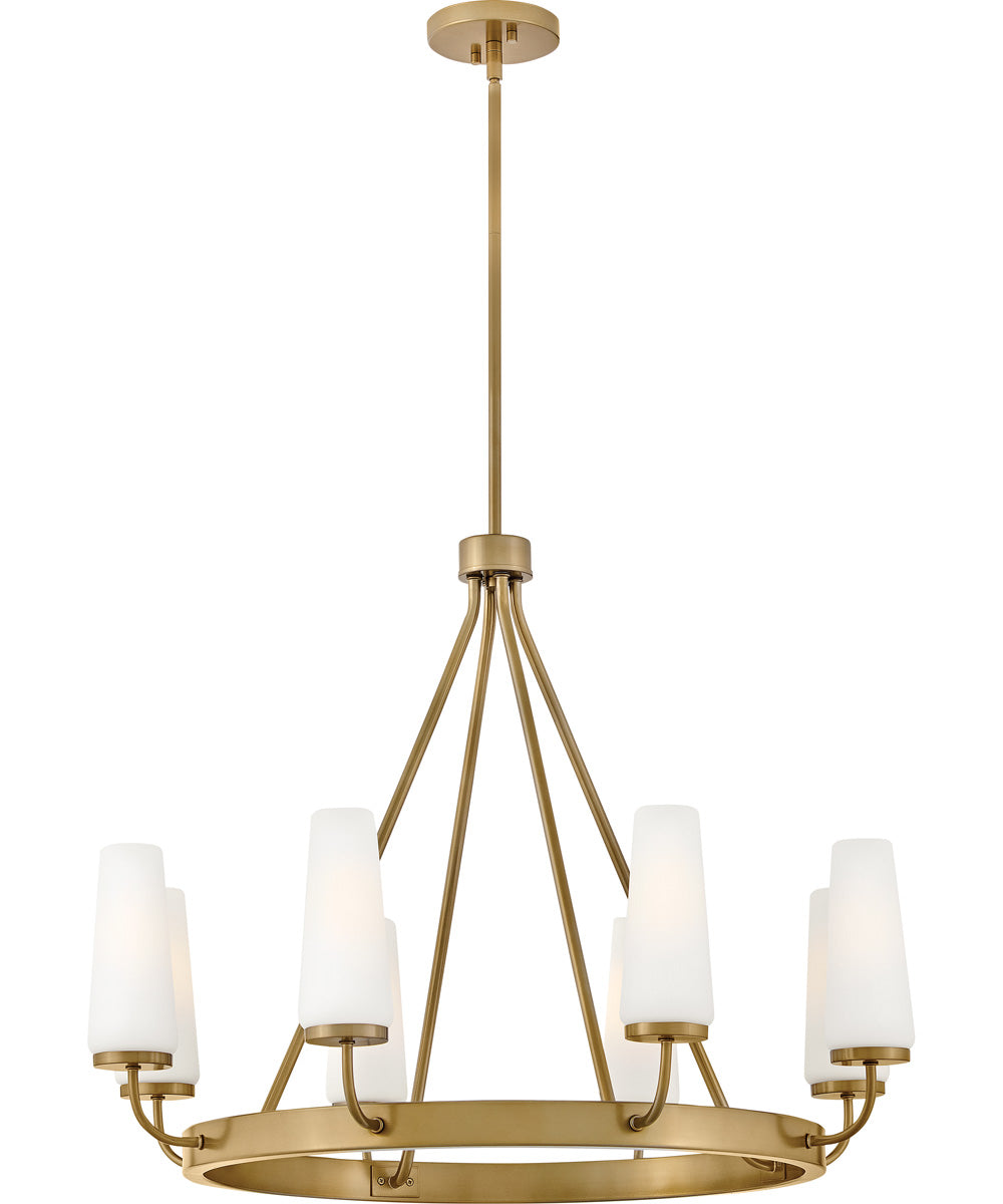 Selma 8-Light Medium Single Tier in Gold