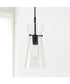 Mila 1-Light Pendant Matte Black