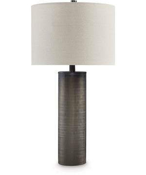 Dingerly Glass Table Lamp Brown