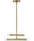 Millie 4-Light Medium Four Light Convertible Pendant in Lacquered Brass