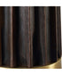 Forage Dark Scalloped Table Lamp