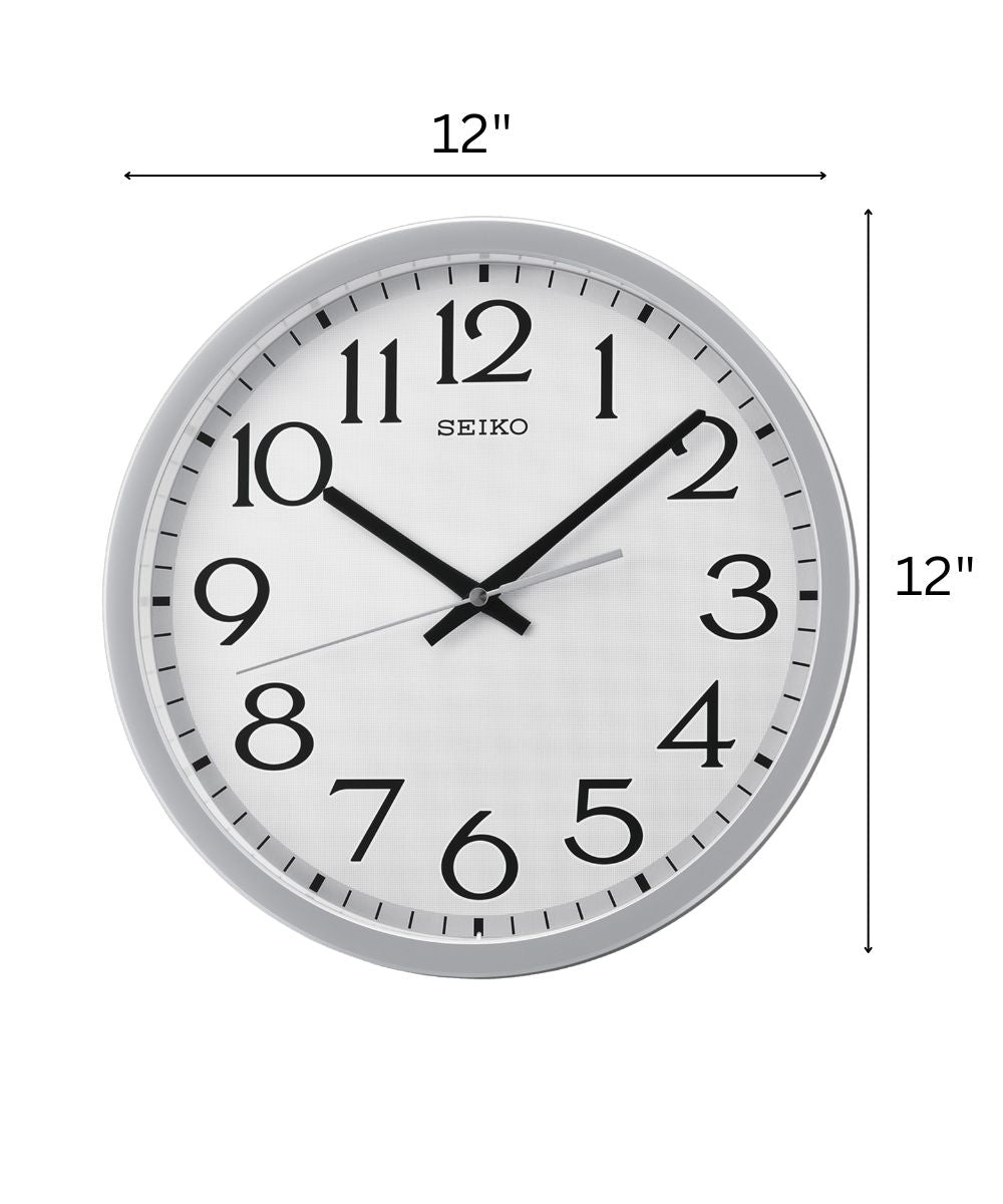 OPEN BOX Wall Clock with Quiet Sweep