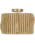 Archer 1-Light Semi-Flush Blonde Wood and Matte Brass