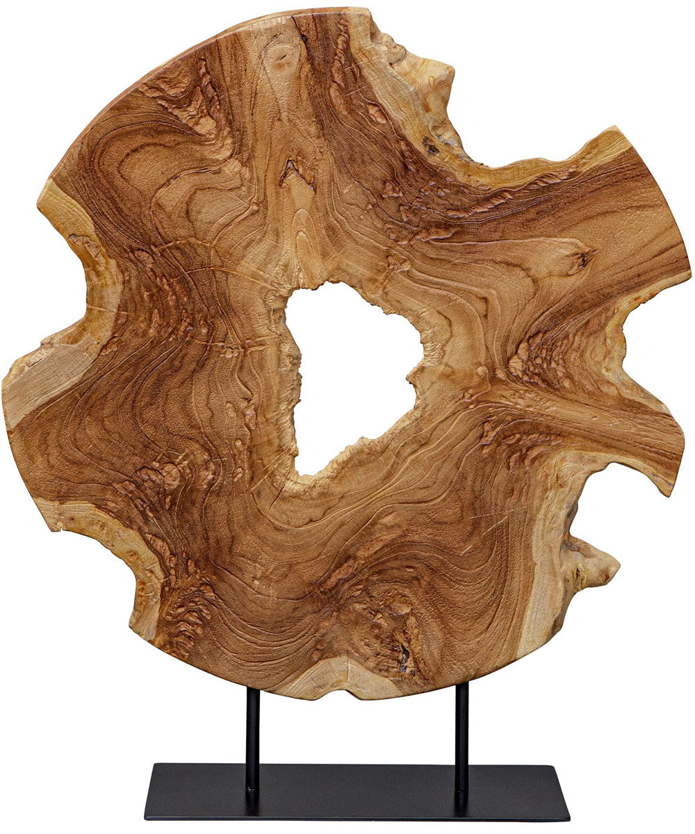 Bahati Wood Natural Sculpture