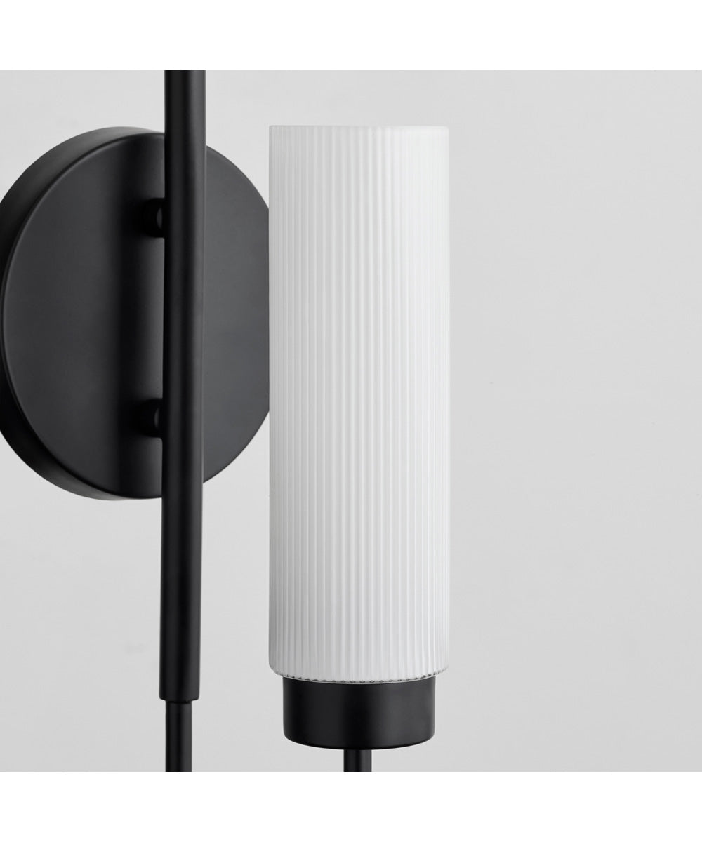 Jerome 1-light Wall Mount Light Fixture Matte Black