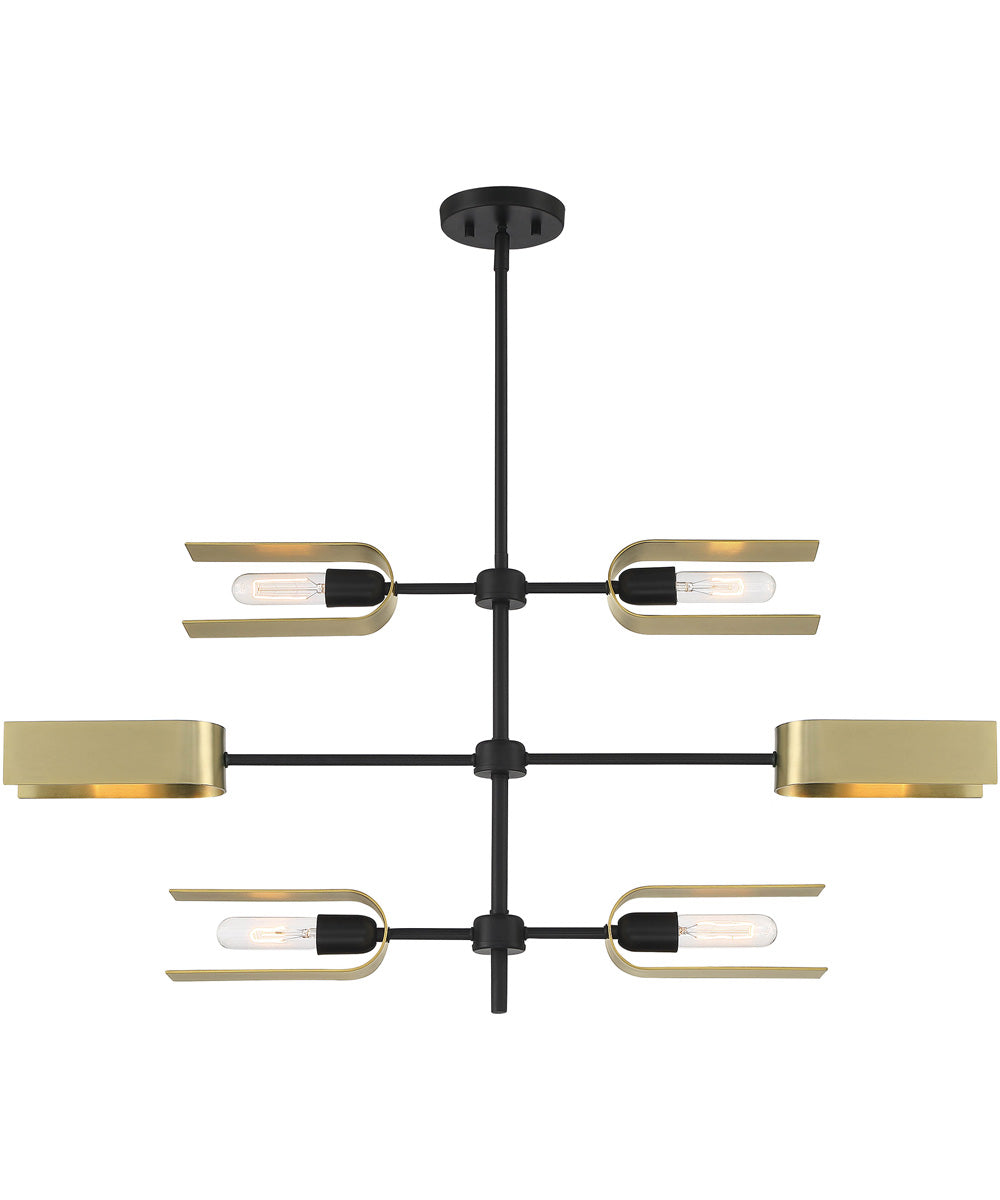 U Turn 6 Light Island Matte Black