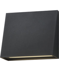 Pathfinder Large LED Outdoor Wall Sconce - 5CCT Black