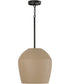 Della 1-Light Pendant Terracotta Sand