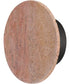 Discus 9 inch LED Outdoor Wall Sconce Rosso Laterite / Gunmetal