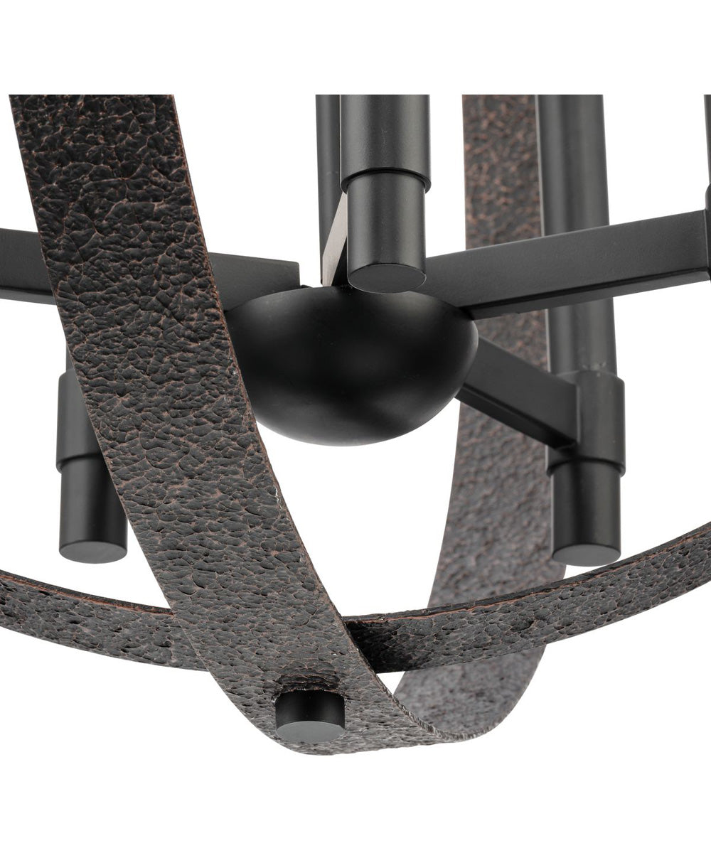 Allegheny 6-Light Pendant Matte Black