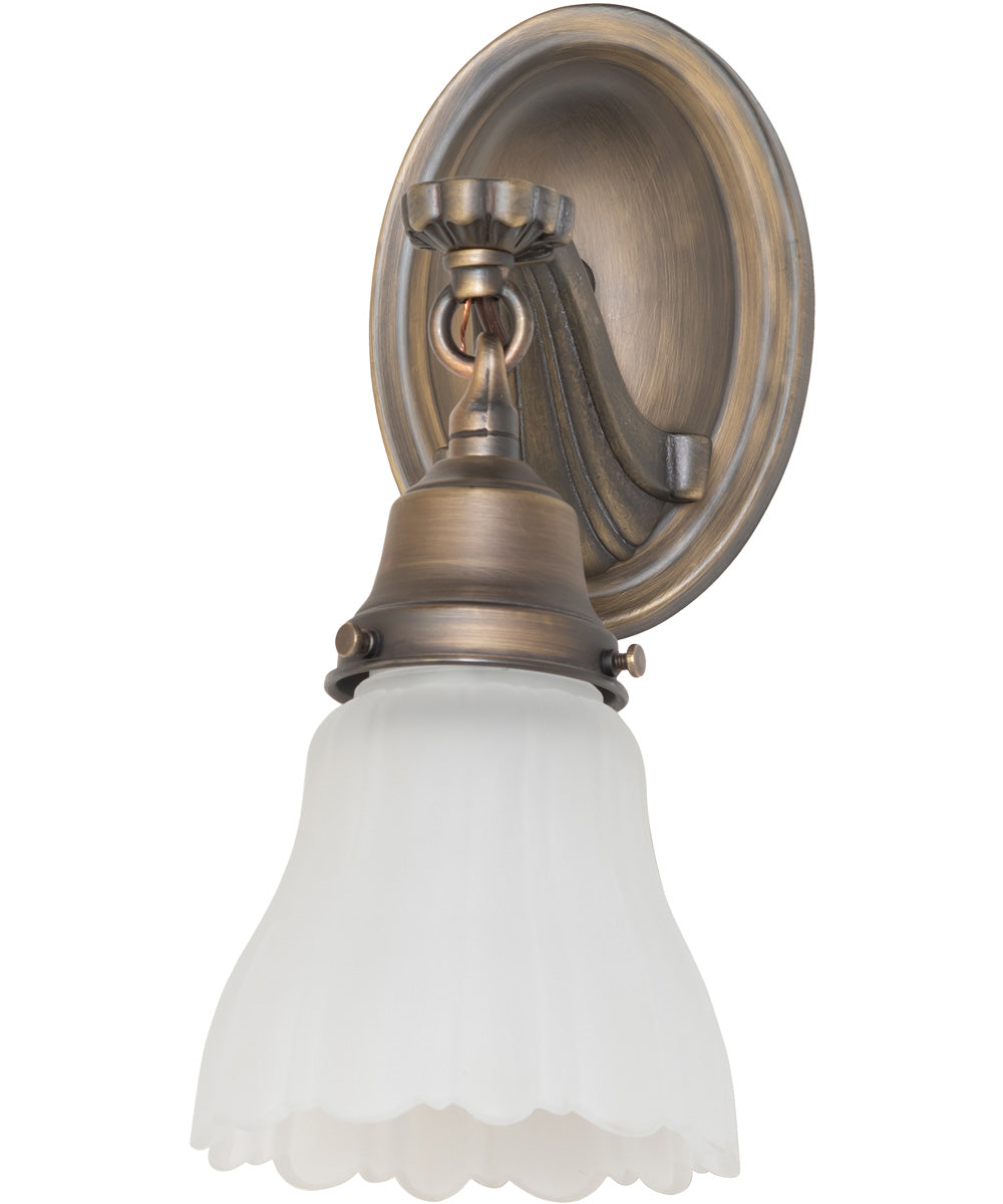 5" Wide Hartford Ruffle Wall Sconce