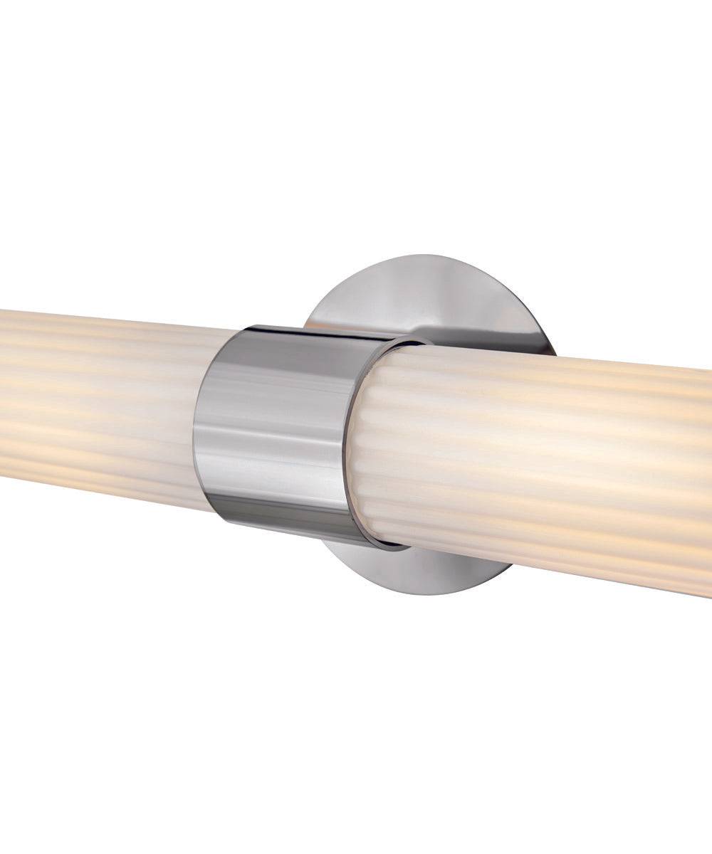 Nina 2-Light Large Two Light Sconce in Chrome