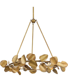 Laurel 6-Light Transitional Chandelier Gold Ombre